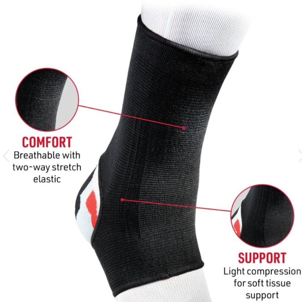 McDavid Adult Large 511 Ankle Sleeve Elastic Compression Support M11-13 W12-14 - Picture 2 of 8